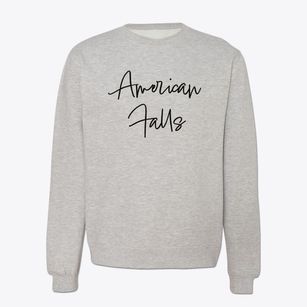 American Falls Idaho Freestyle Crewneck Sweatshirt