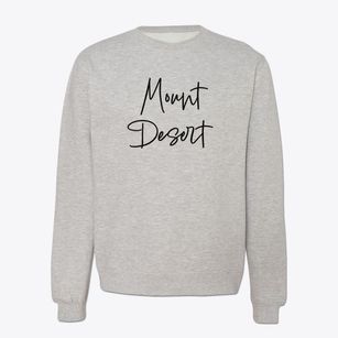 Mount Desert Maine Freestyle Crewneck Sweatshirt