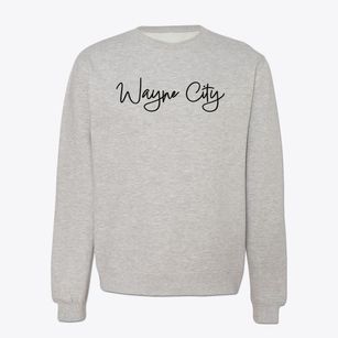 Wayne City Illinois Freestyle Crewneck Sweatshirt