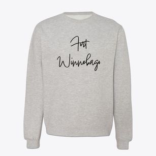 Fort Winnebago Wisconsin Freestyle Crewneck Sweatshirt