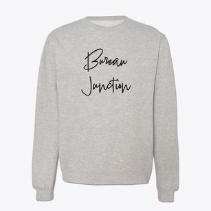 Bureau Junction Illinois Freestyle Crewneck Sweatshirt