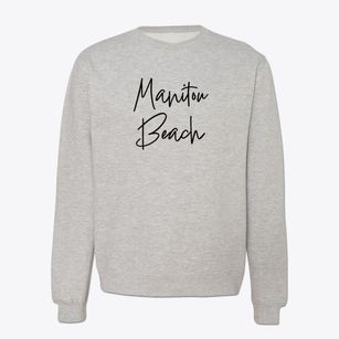 Manitou Beach Washington Freestyle Crewneck Sweatshirt