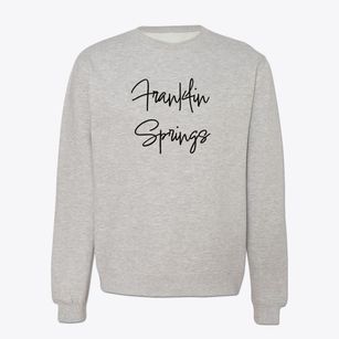 Franklin Springs New York Freestyle Crewneck Sweatshirt
