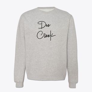 Doe Creek North Carolina Freestyle Crewneck Sweatshirt