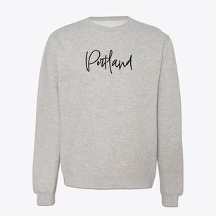 Portland Maine Freestyle Crewneck Sweatshirt