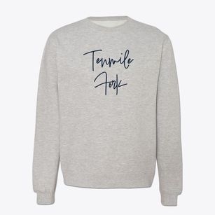 Tenmile Fork North Carolina Freestyle Crewneck Sweatshirt