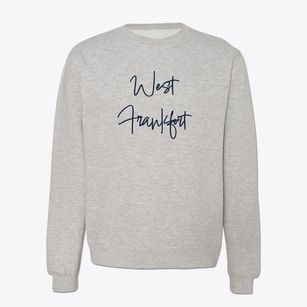 West Frankfort New York Freestyle Crewneck Sweatshirt