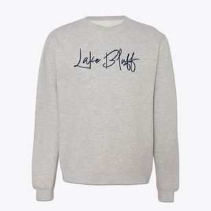 Lake Bluff New York Freestyle Crewneck Sweatshirt