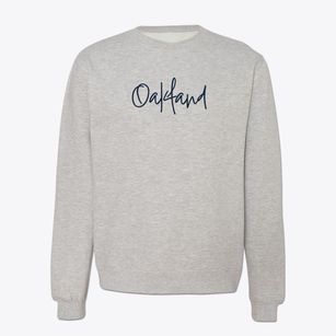 Oakland North Carolina Freestyle Crewneck Sweatshirt