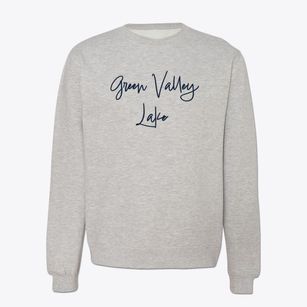 Green Valley Lake California Freestyle Crewneck Sweatshirt