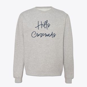 Hills Crossroads North Carolina Freestyle Crewneck Sweatshirt