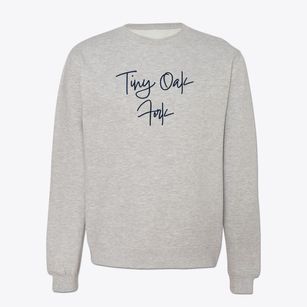 Tiny Oak Fork North Carolina Freestyle Crewneck Sweatshirt