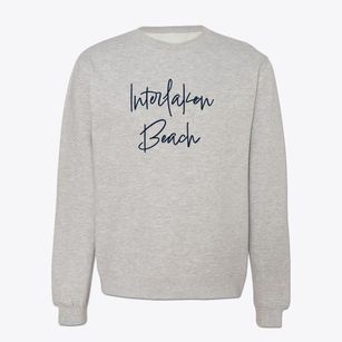Interlaken Beach New York Freestyle Crewneck Sweatshirt
