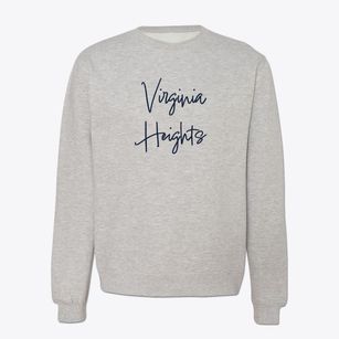Virginia Heights West Virginia Freestyle Crewneck Sweatshirt