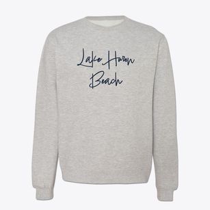 Lake Huron Beach Michigan Freestyle Crewneck Sweatshirt