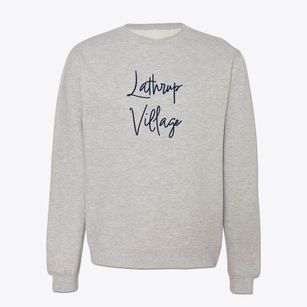 Lathrup Village Michigan Freestyle Crewneck Sweatshirt