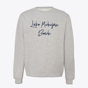 Lake Michigan Beach Michigan Freestyle Crewneck Sweatshirt