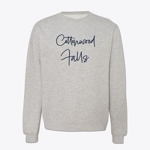 Cottonwood Falls Kansas Freestyle Crewneck Sweatshirt