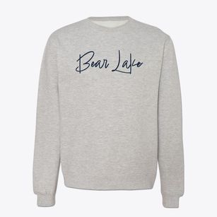 Bear Lake Wisconsin Freestyle Crewneck Sweatshirt
