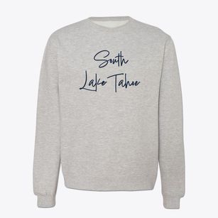 South Lake Tahoe California Freestyle Crewneck Sweatshirt