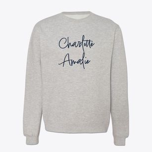 Charlotte Amalie Virgin Islands Freestyle Crewneck Sweatshirt