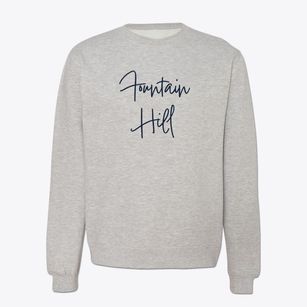 Fountain Hill North Carolina Freestyle Crewneck Sweatshirt