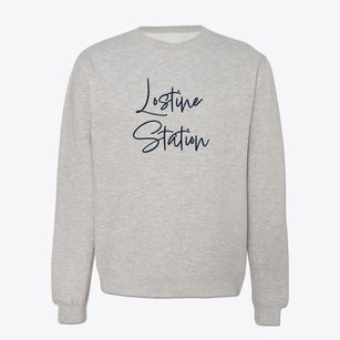 Lostine Station Oregon Freestyle Crewneck Sweatshirt
