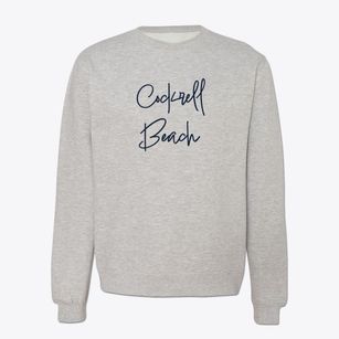 Cockrell Beach North Carolina Freestyle Crewneck Sweatshirt