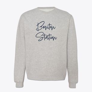 Benton Station Maine Freestyle Crewneck Sweatshirt