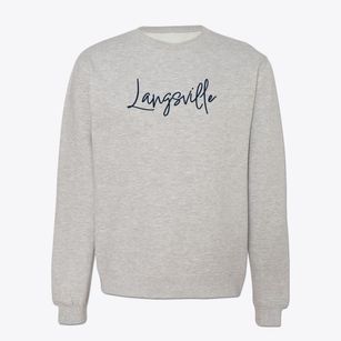 Langsville Ohio Freestyle Crewneck Sweatshirt