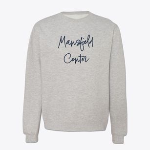 Mansfield Center Massachusetts Freestyle Crewneck Sweatshirt