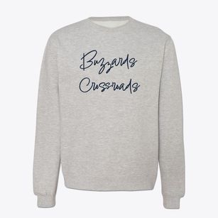 Buzzards Crossroads North Carolina Freestyle Crewneck Sweatshirt