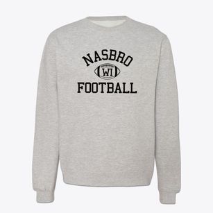 Nasbro Wisconsin Football Crewneck Sweatshirt