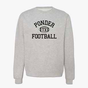 Ponder Texas Football Crewneck Sweatshirt
