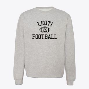 Leoti Kansas Football Crewneck Sweatshirt