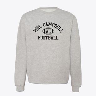 Phil Campbell Alabama Football Crewneck Sweatshirt