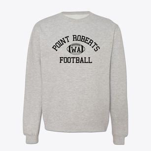 Point Roberts Washington Football Crewneck Sweatshirt