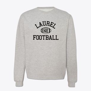Laurel Nebraska Football Crewneck Sweatshirt