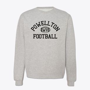 Powellton West Virginia Football Crewneck Sweatshirt