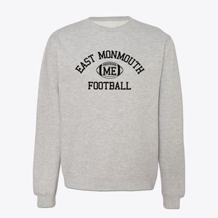 East Monmouth Maine Football Crewneck Sweatshirt