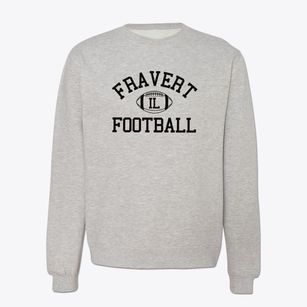 Fravert Illinois Football Crewneck Sweatshirt