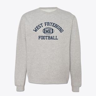 West Fryeburg Maine Football Crewneck Sweatshirt