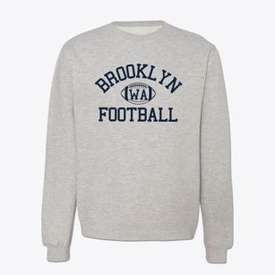 Brooklyn Washington Football Crewneck Sweatshirt