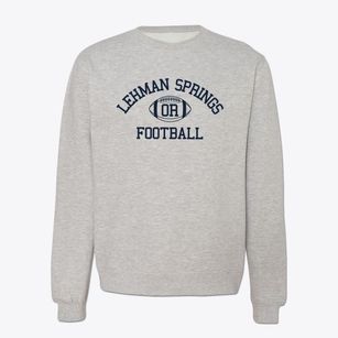 Lehman Springs Oregon Football Crewneck Sweatshirt