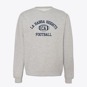 La Habra Heights California Football Crewneck Sweatshirt