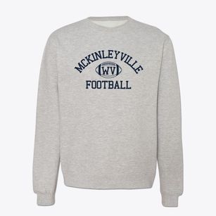 Mckinleyville West Virginia Football Crewneck Sweatshirt