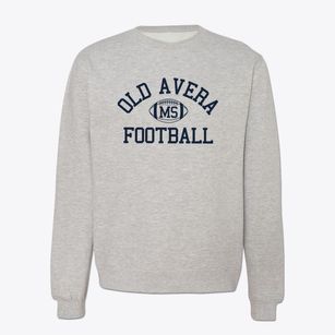 Old Avera Mississippi Football Crewneck Sweatshirt