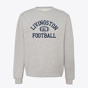 Livingston Alabama Football Crewneck Sweatshirt