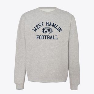 West Hamlin West Virginia Football Crewneck Sweatshirt
