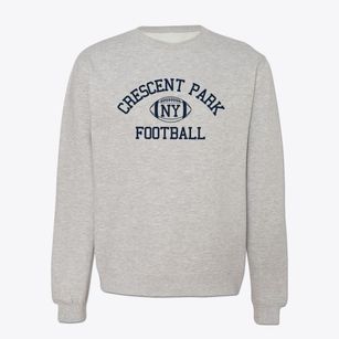 Crescent Park New York Football Crewneck Sweatshirt